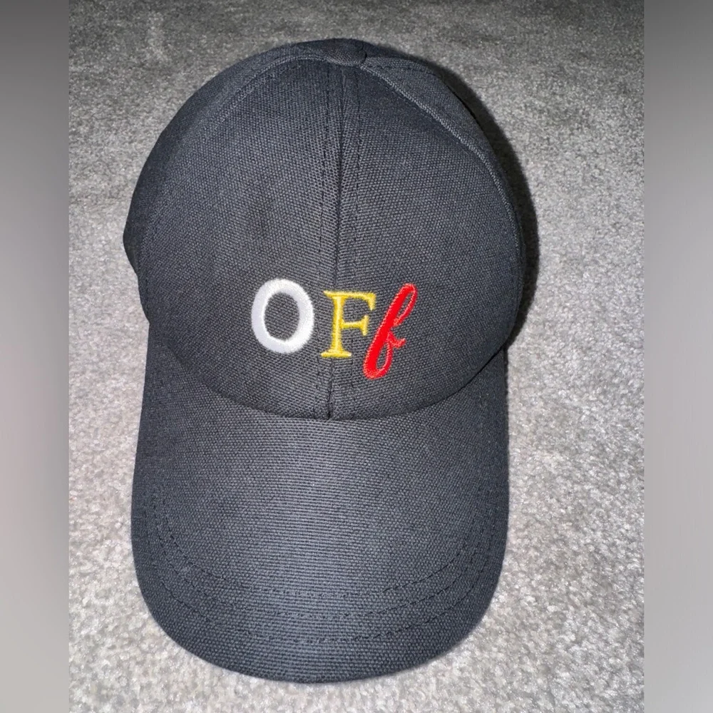 OFF-White Embroidered Rounded Hat - Picture 3 of 4